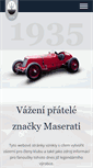 Mobile Screenshot of forum.maserati-club.cz